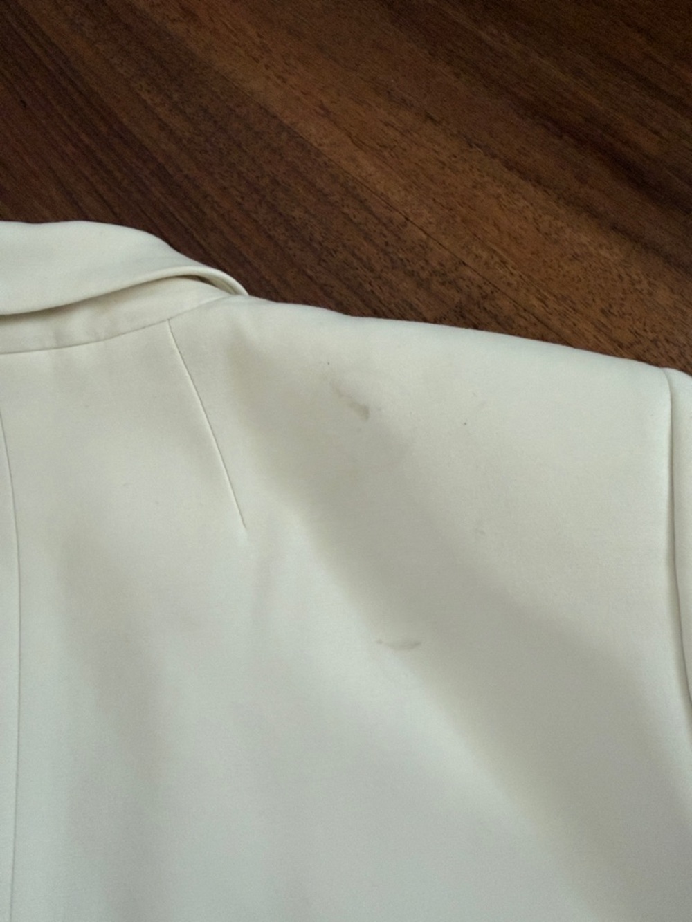 J. Crew Double-Breasted Cream Blazer (Matching pants also listed) - Picture 5 of 8